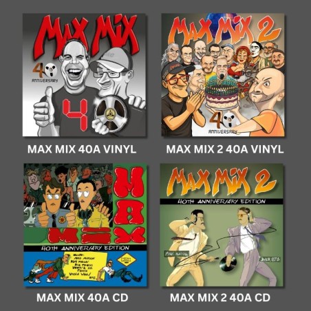 MAX MIX 40A LP+CD + MAX MIX 2 40A LP + CD