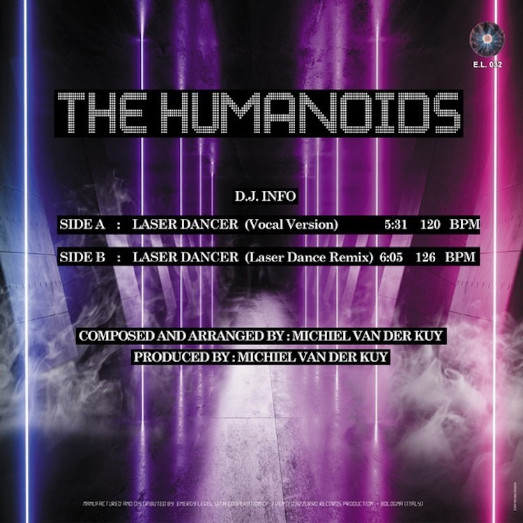THE HUMANOIDS - LASER DANCER (VINYL)