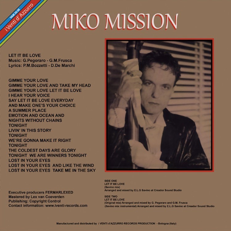 MIKO MISSION - LET IT BE LOVE (ORANGE VINYL)