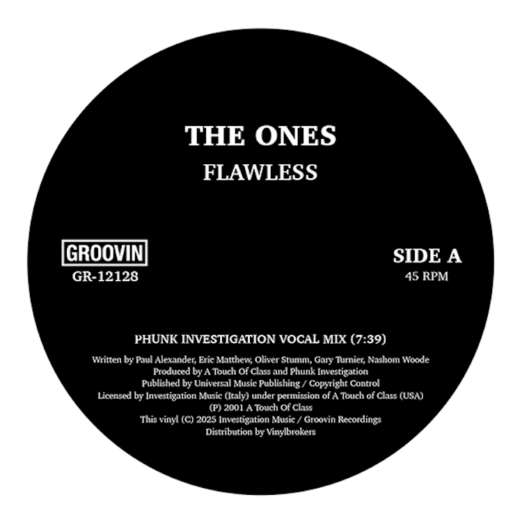 THE ONES - FLAWLESS (VINYL)