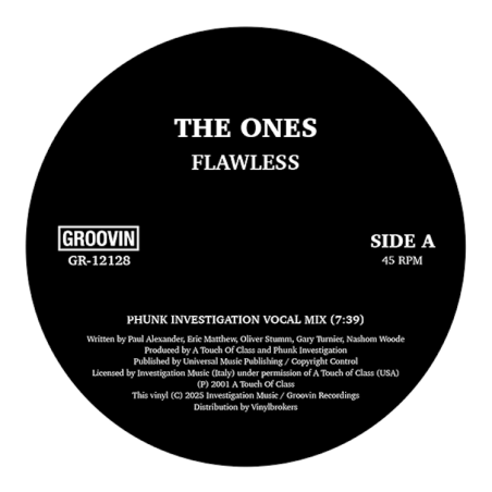 THE ONES - FLAWLESS (VINYL)