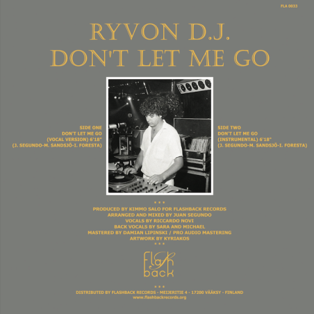 RYVON D.J. - DON'T LET ME GO (VINYL)
