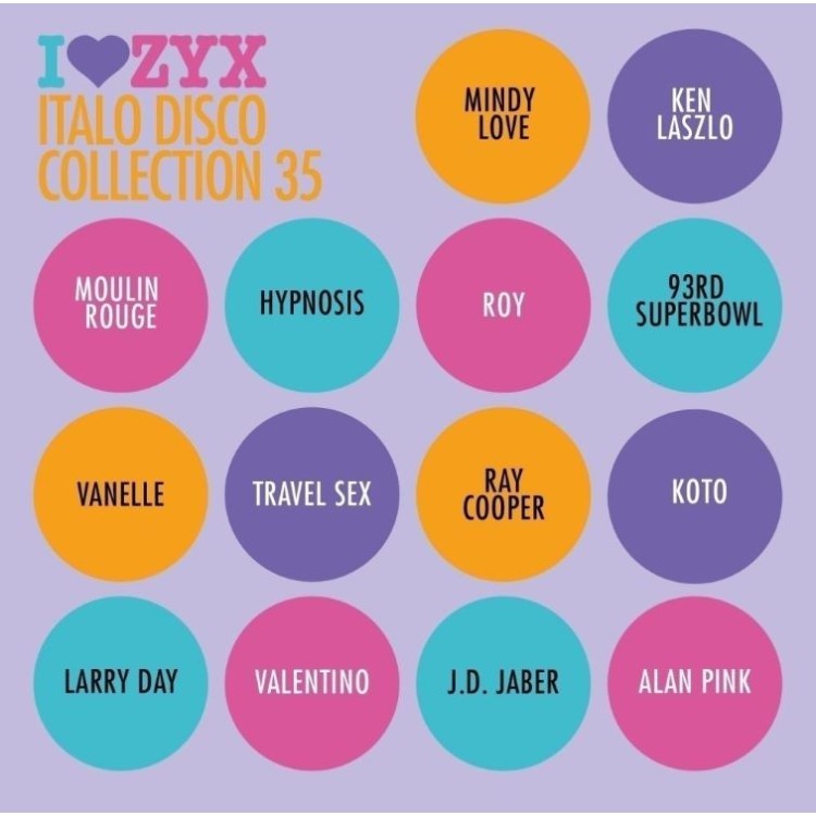I LOVE ZYX ITALO DISCO COLLECTION VOL.35 (2CD)