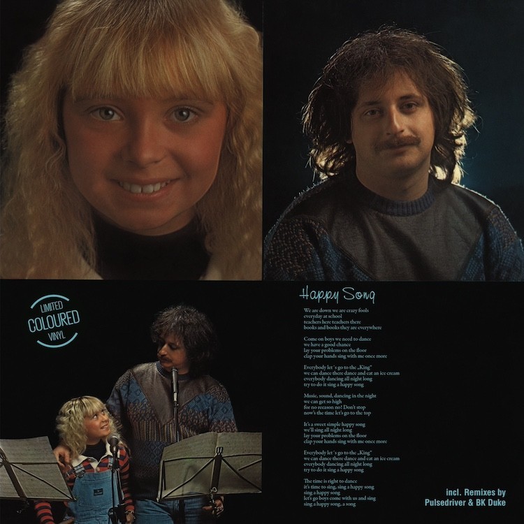 BABY'S GANG - HAPPY SONG (SPLATTED VINYL)