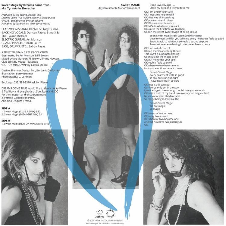 DREAMS COME TRUE - SWEET MAGIC (VINYL)