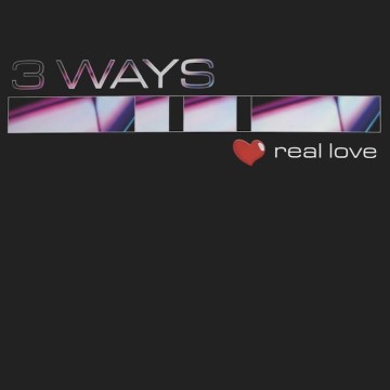3WAYS, NATALY - REAL LOVE, EMOTION (TRANSPARENT RED VINYL)