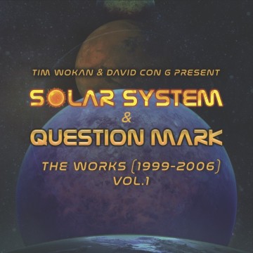 SOLAR SYSTEM & QUESTION MARK - THE WORKS VOL.1 (TRANSPARENT BLUE VINYL)
