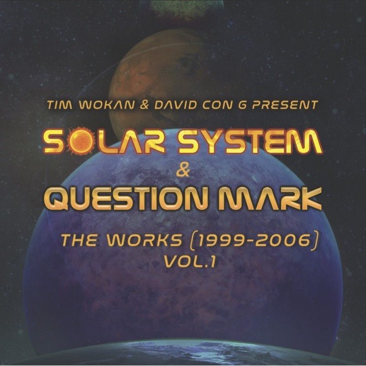 SOLAR SYSTEM & QUESTION MARK - THE WORKS VOL.1 (TRANSPARENT BLUE VINYL)