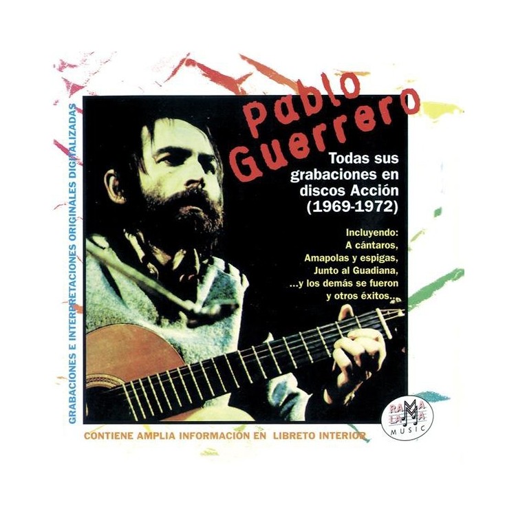 PABLO GUERRERO - TODAS SUS GRABACIONES EN DISCOS ACCION