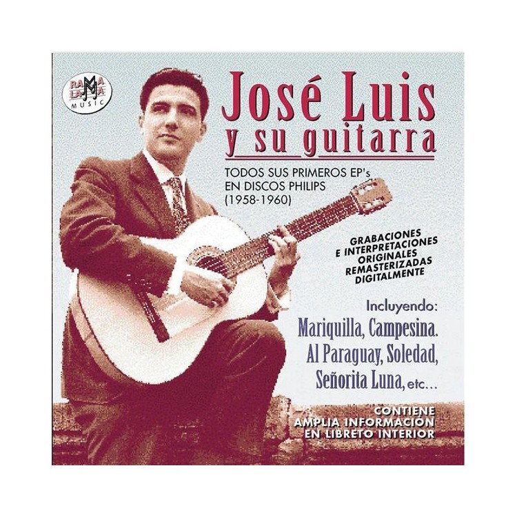 JOSE LUIS Y SU GUITARRA - SUS PRIMEROS EP’S EN PHILIPS