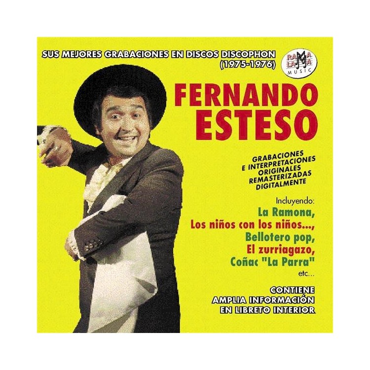 FERNANDO ESTESO - TODAS SUS GRABACIONES EN DISCOPHON