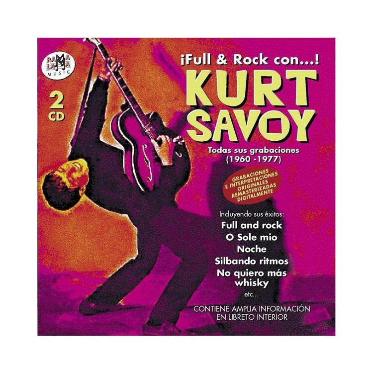 KURT SAVOY - TODAS SUS GRABACIONES (1960-1977)