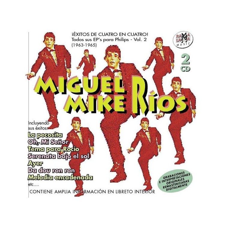 MIGUEL "MIKE " RIOS - TODOS SUS EP'S PARA PHILIPS VOL.2 (1963-1965)